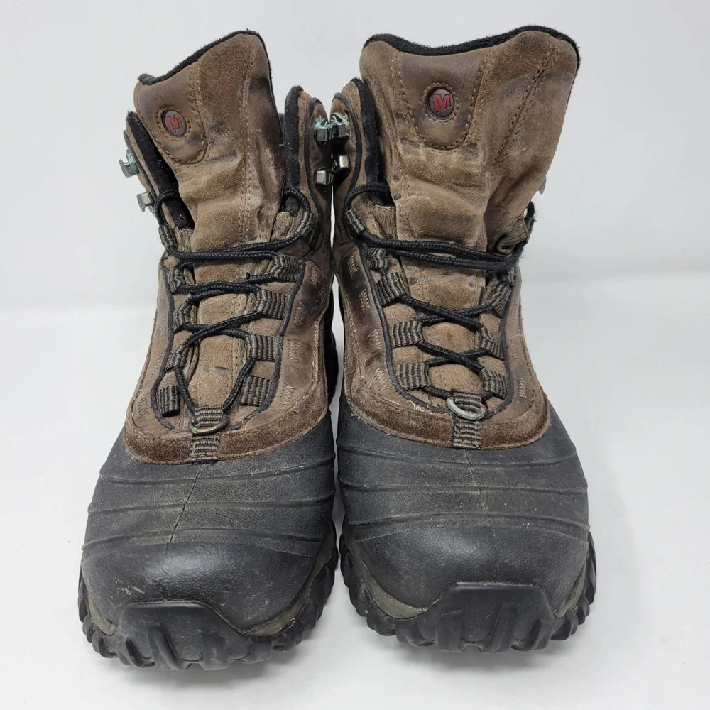 Merrell Isotherm 8 Waterproof Men's Size 8 Espresso‎ Hiking Boots